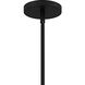 Willa 1 Light 22 inch Matte Black Pendant Ceiling Light, Large