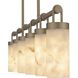 Gianna 6 Light 41 inch Bronze Gold Island Light Ceiling Light
