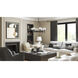 Shea 6 Light 31 inch Matte Black Chandelier Ceiling Light