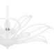 Tallulah 3 Light 22 inch Sand White Semi-Flush Mount Ceiling Light, Extra Large