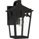 Jaxon 1 Light 12.5 inch Western Bronze Outdoor Wall Lantern