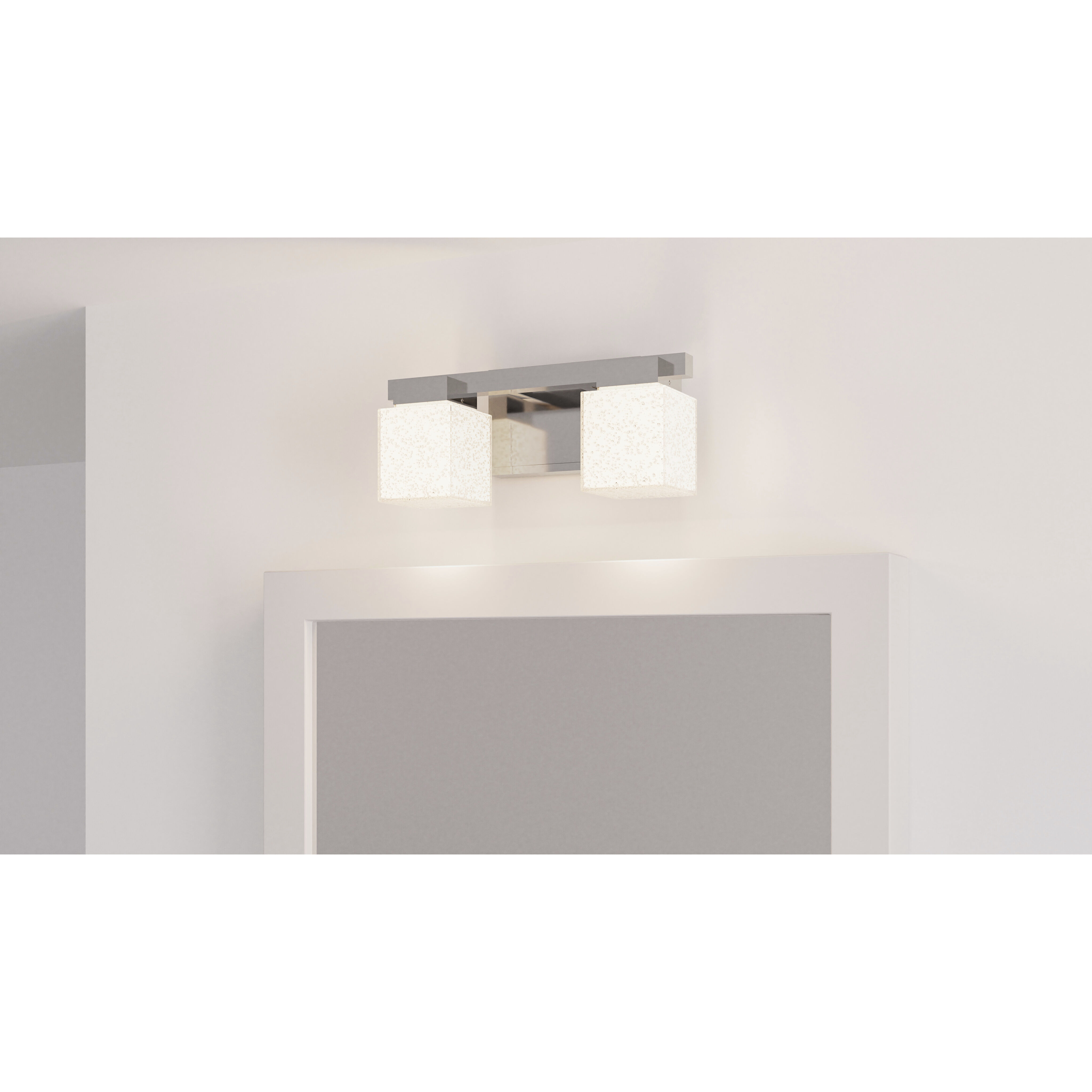 Zola LED 13 inch Polished Chrome Bath Light Wall Light