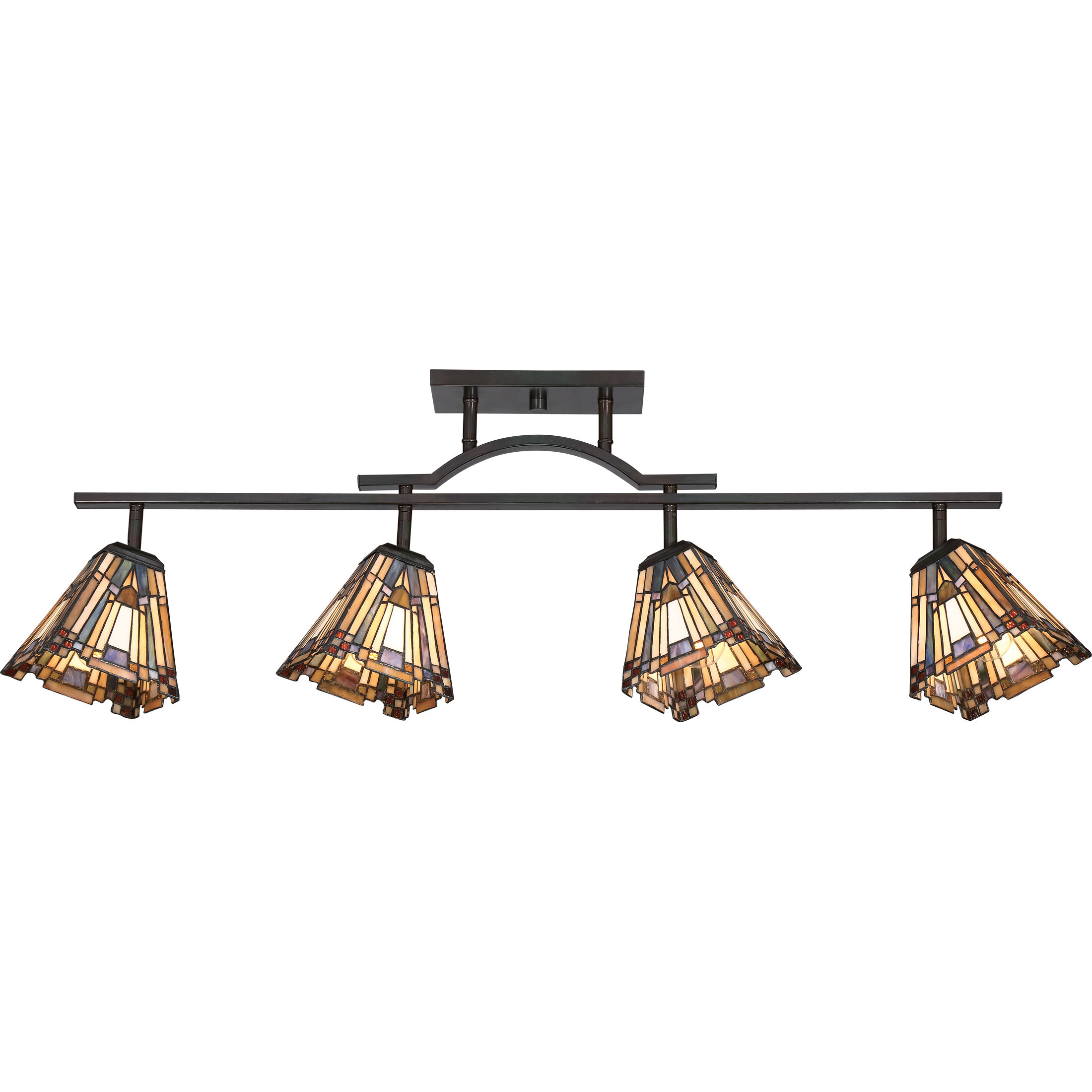 Inglenook 4 Light 120V Valiant Bronze Track Light Ceiling Light, Naturals