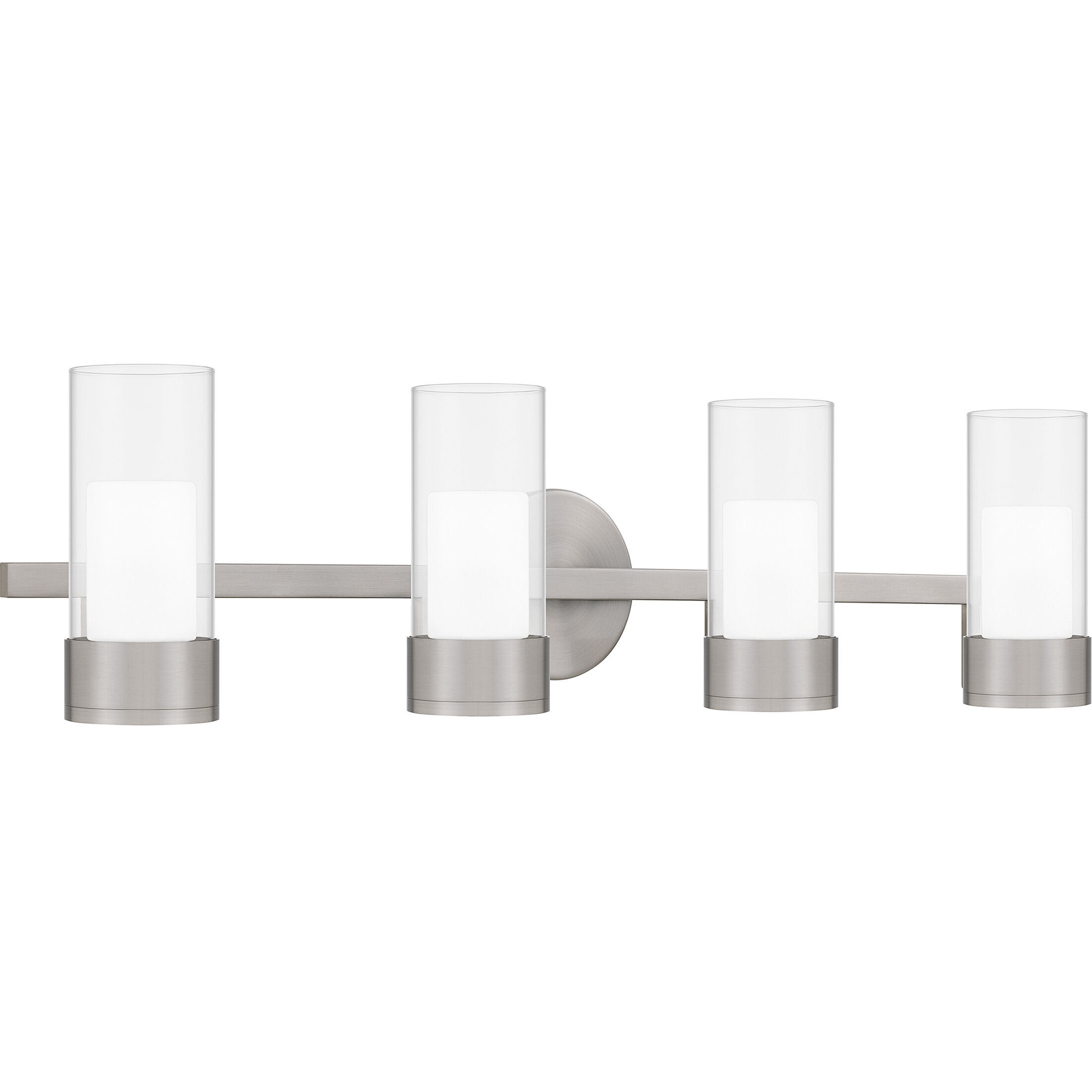 Logan LED 30.75 inch Brushed Nickel Bath Light Wall Light