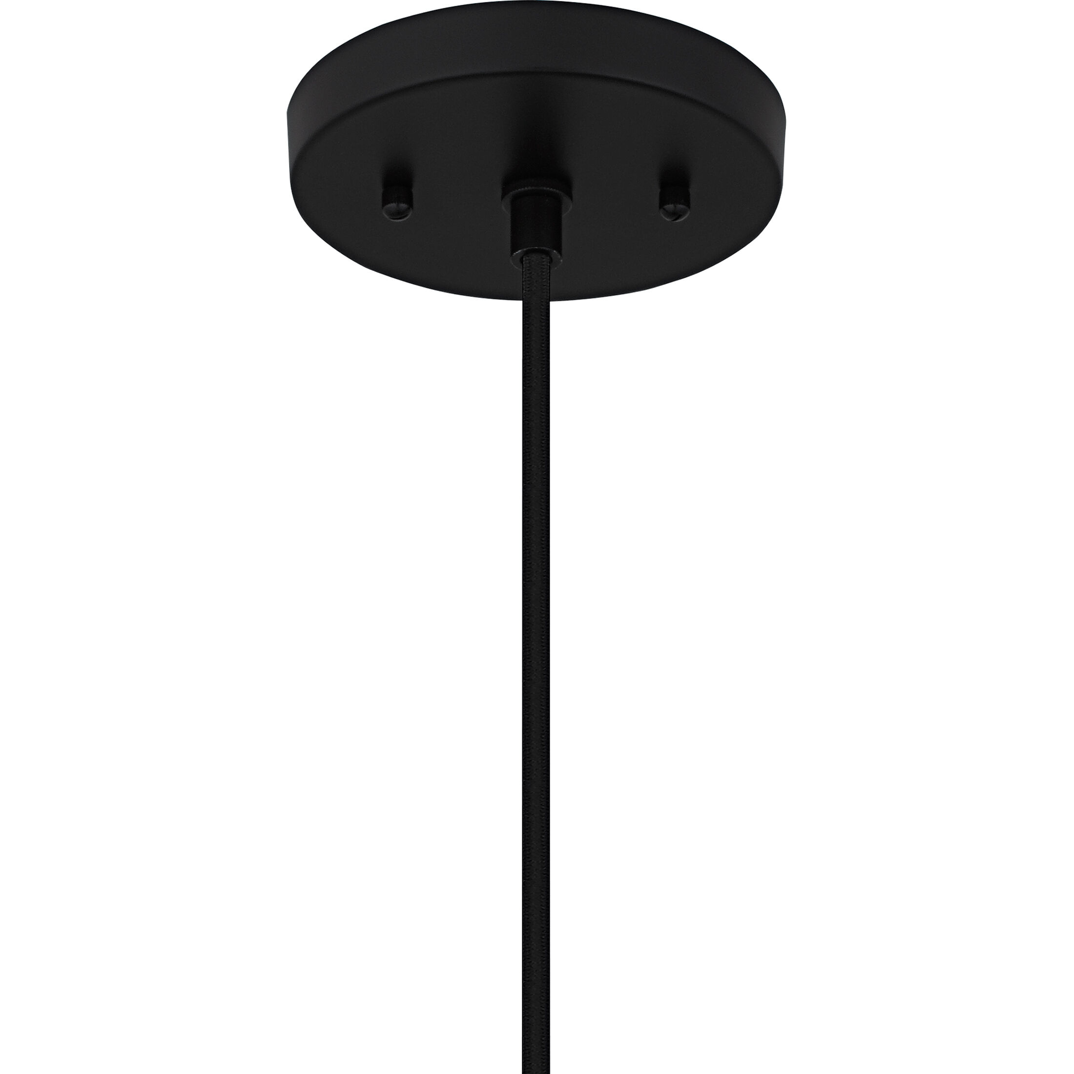 Olivier 1 Light 15 inch Matte Black Pendant Ceiling Light
