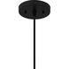 Olivier 1 Light 15 inch Matte Black Pendant Ceiling Light