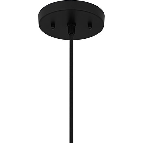 Olivier 1 Light 15 inch Matte Black Pendant Ceiling Light