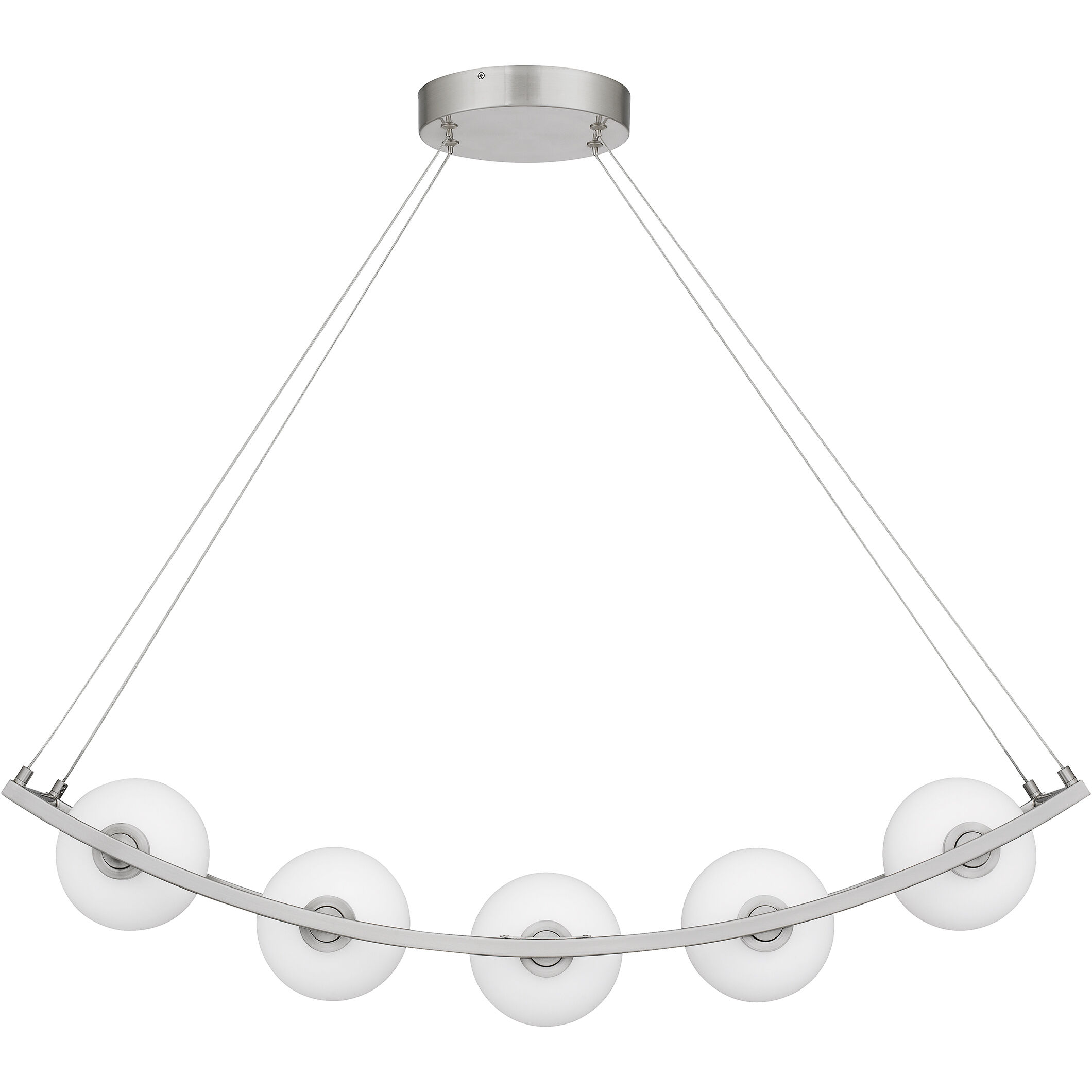 Quoizel PCENZ138BN Enzo 5 Light 37.75 inch Brushed Nickel