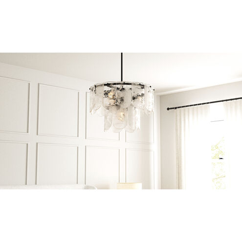 Cassidy 5 Light 23.5 inch Matte Black Pendant Ceiling Light, Large