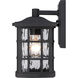 Stonington 1 Light 11 inch Mystic Black Outdoor Wall