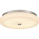 Cherbury LED 16 inch Brushed Nickel Flush Mount Ceiling Light, Medium