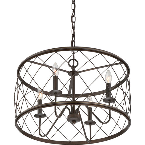 Dury 4 Light 21 inch Palladian Bronze Pendant Ceiling Light in Polished Nickel