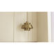 Lumi 1 Light 14 inch Brushed Weathered Brass Pendant Ceiling Light