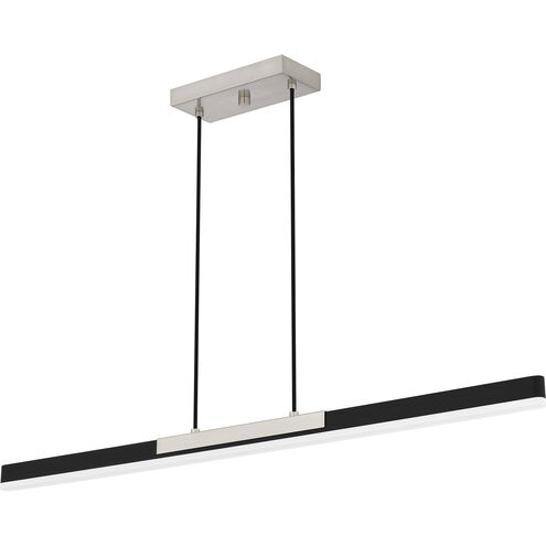Colter LED 48 inch Brushed Nickel Island Light Ceiling Light, Large