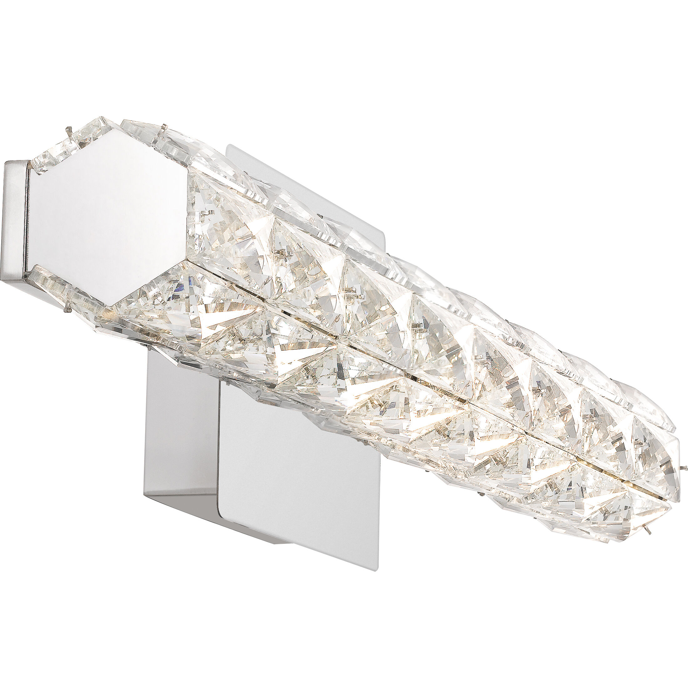 Luster LED 24 inch Polished Chrome Vanity Light Wall Light