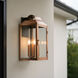 Beryn 2 Light 15.5 inch Aged Copper Outdoor Wall Lantern