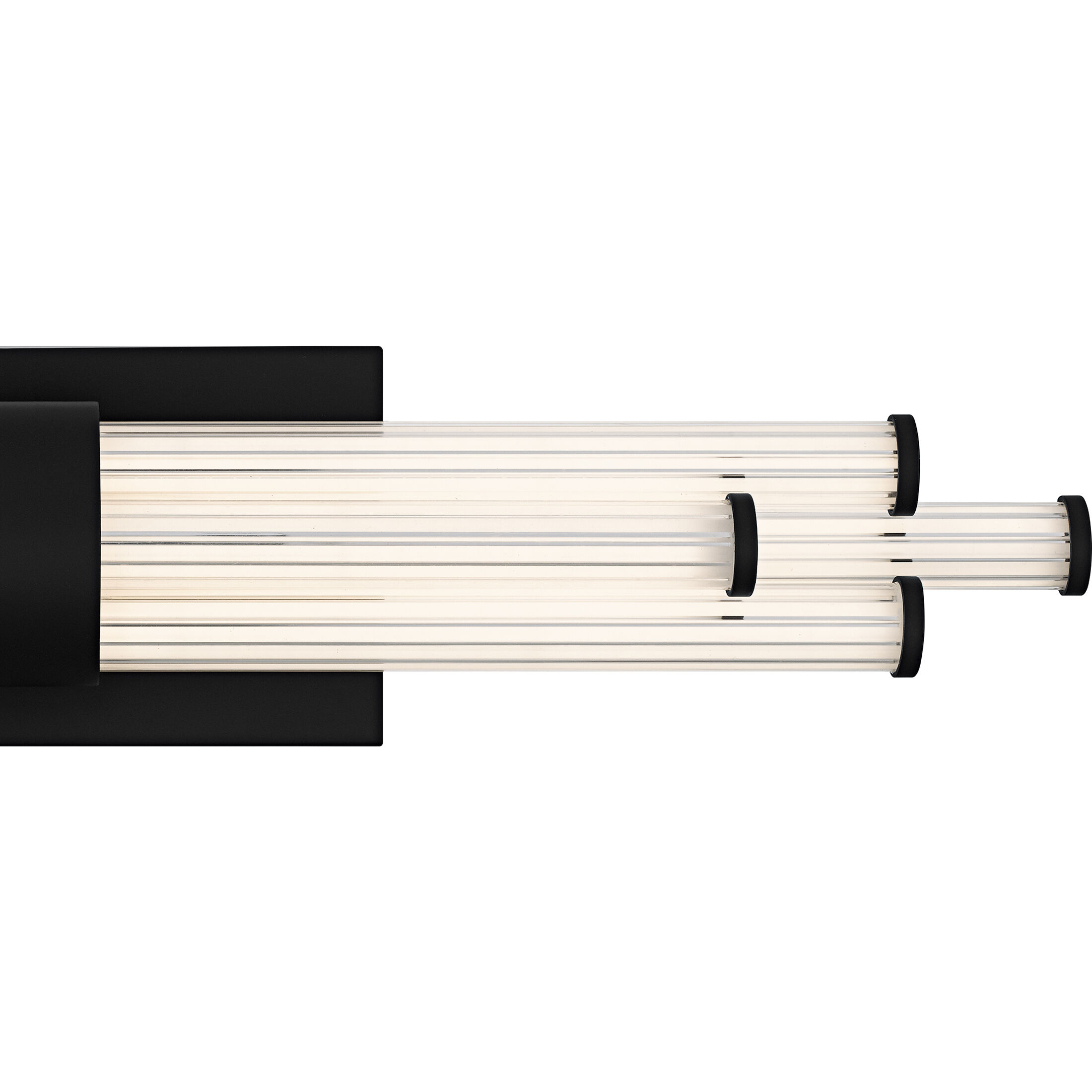 Talbott LED 24 inch Matte Black Bath Light Wall Light, Medium