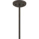 Squire 5 Light 26 inch Rustic Black Chandelier Ceiling Light