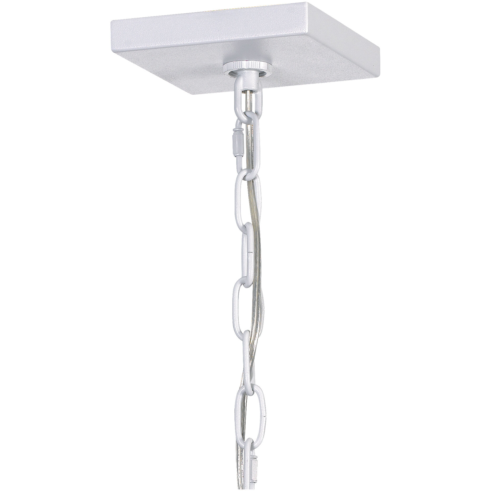 Wakefield 3 Light 11 inch White Lustre Outdoor Hanging Lantern