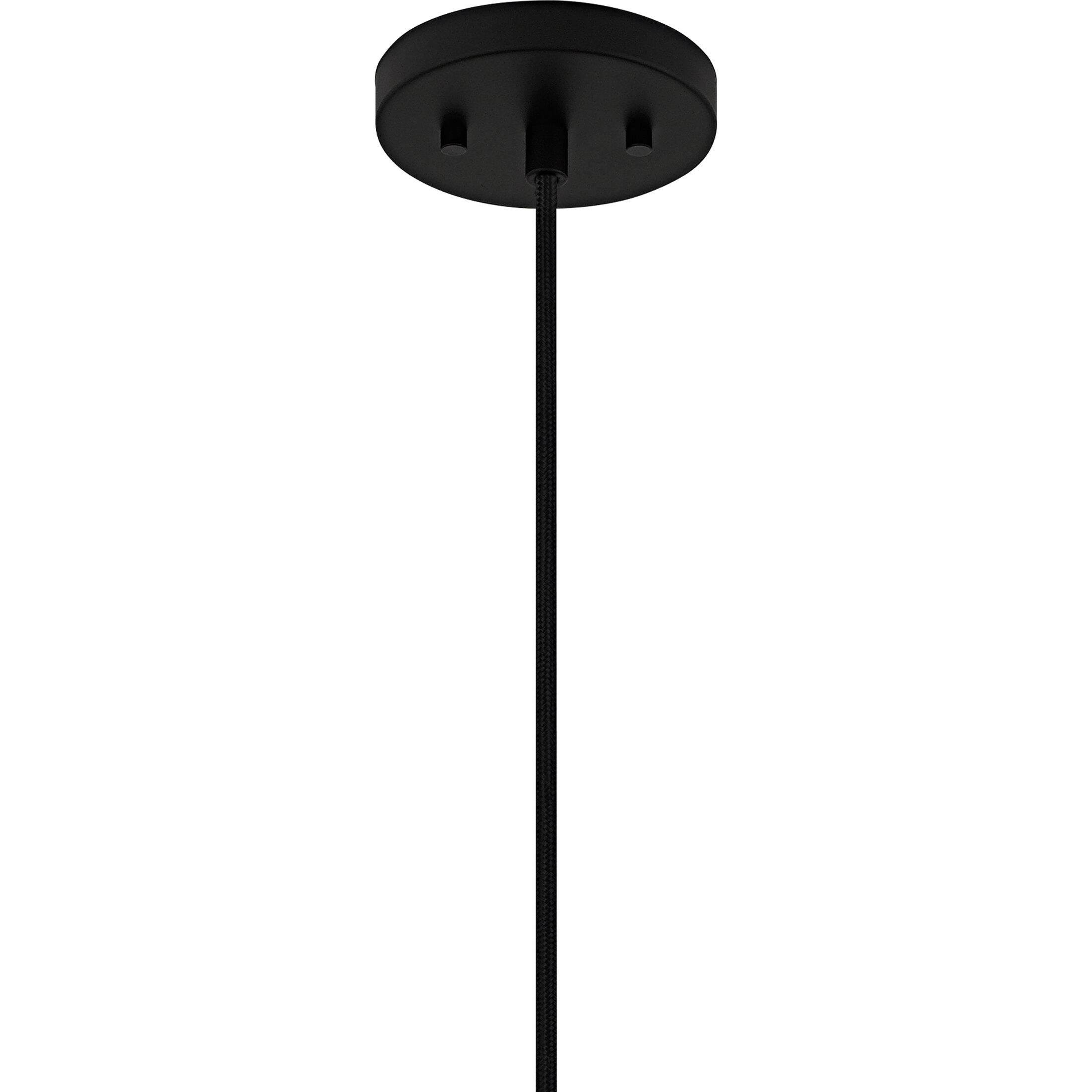 Sycamore 4 Light 28 inch Matte Black Pendant Ceiling Light, Large
