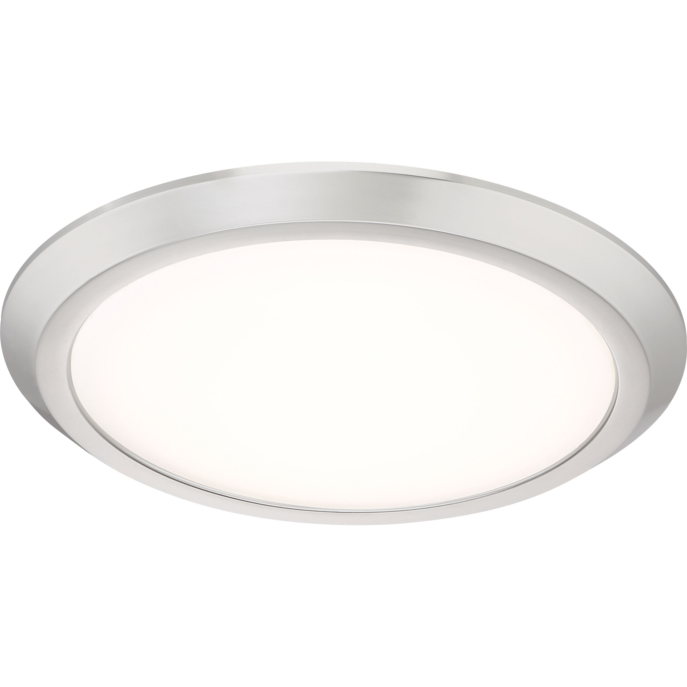 Verge LED 16 inch Brushed Nickel Flush Mount Ceiling Light
