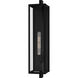 Dale 1 Light 26 inch Matte Black Outdoor Wall Lantern, Large