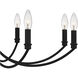 Briar 12 Light 32 inch Matte Black Chandelier Ceiling Light