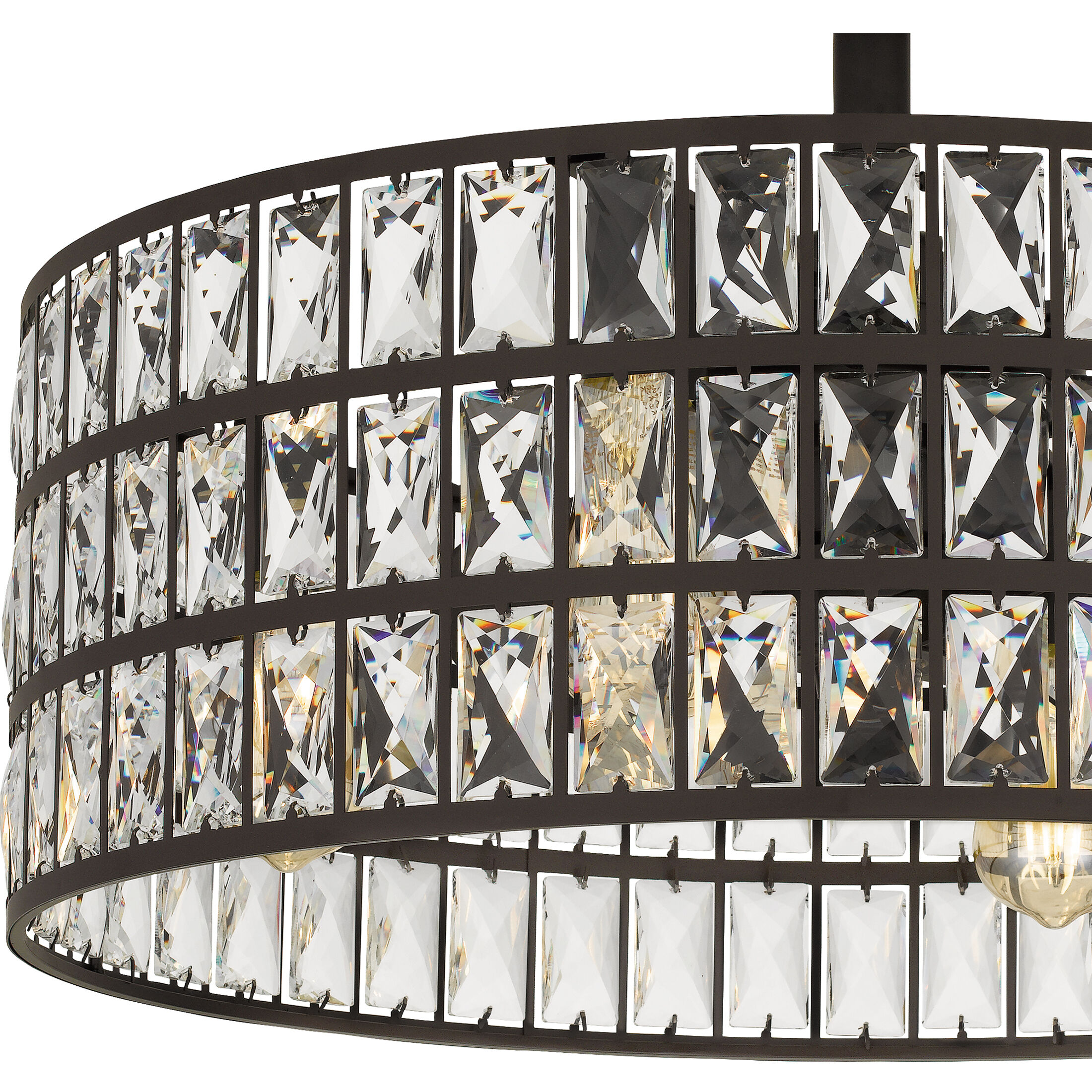 Coffman 22 inch Western Bronze Fandelier