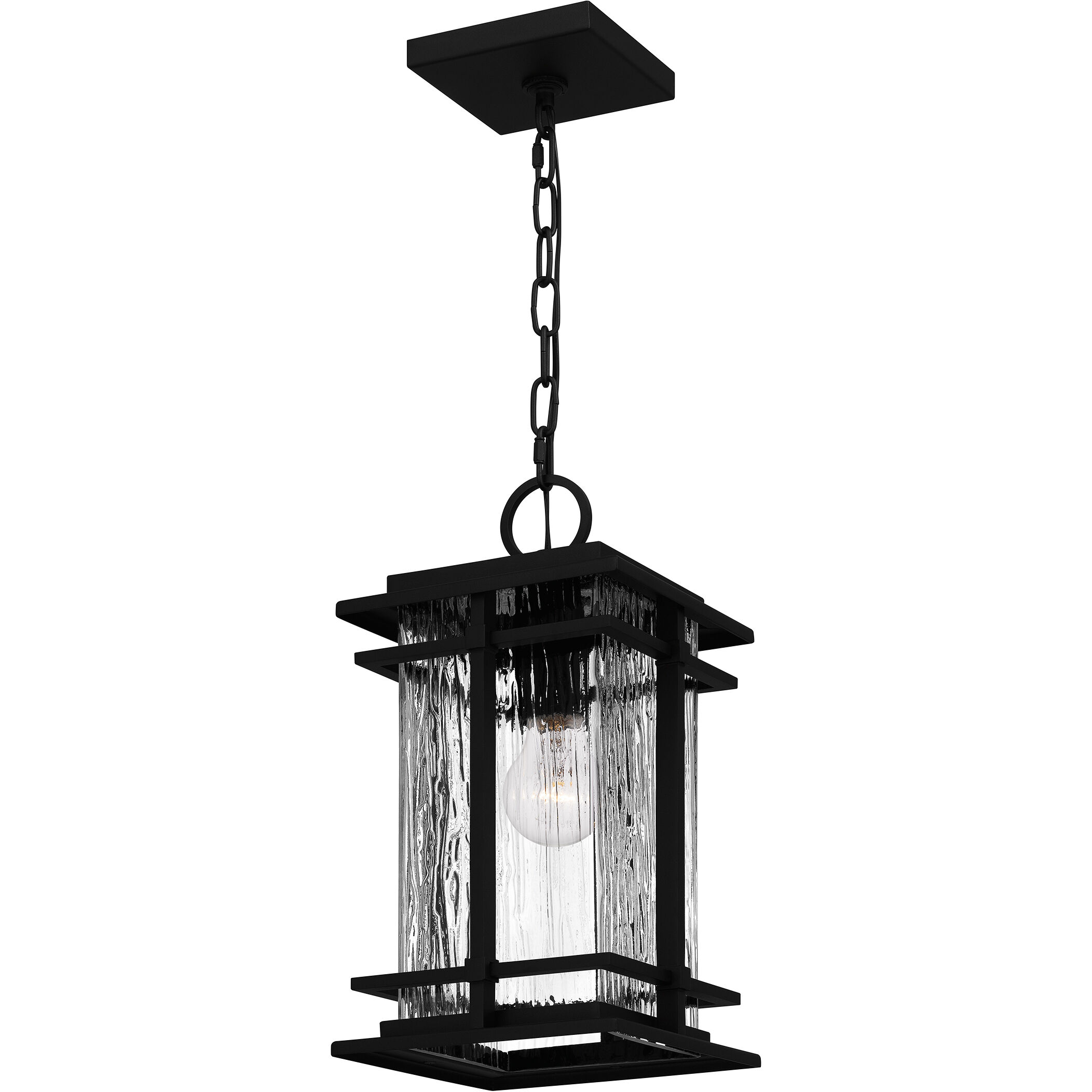 McAlister 1 Light 16 inch Earth Black Outdoor Wall Lantern