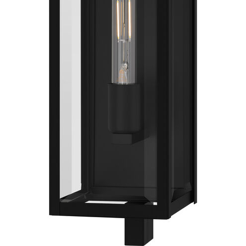 Dale 1 Light 26 inch Matte Black Outdoor Wall Lantern, Large
