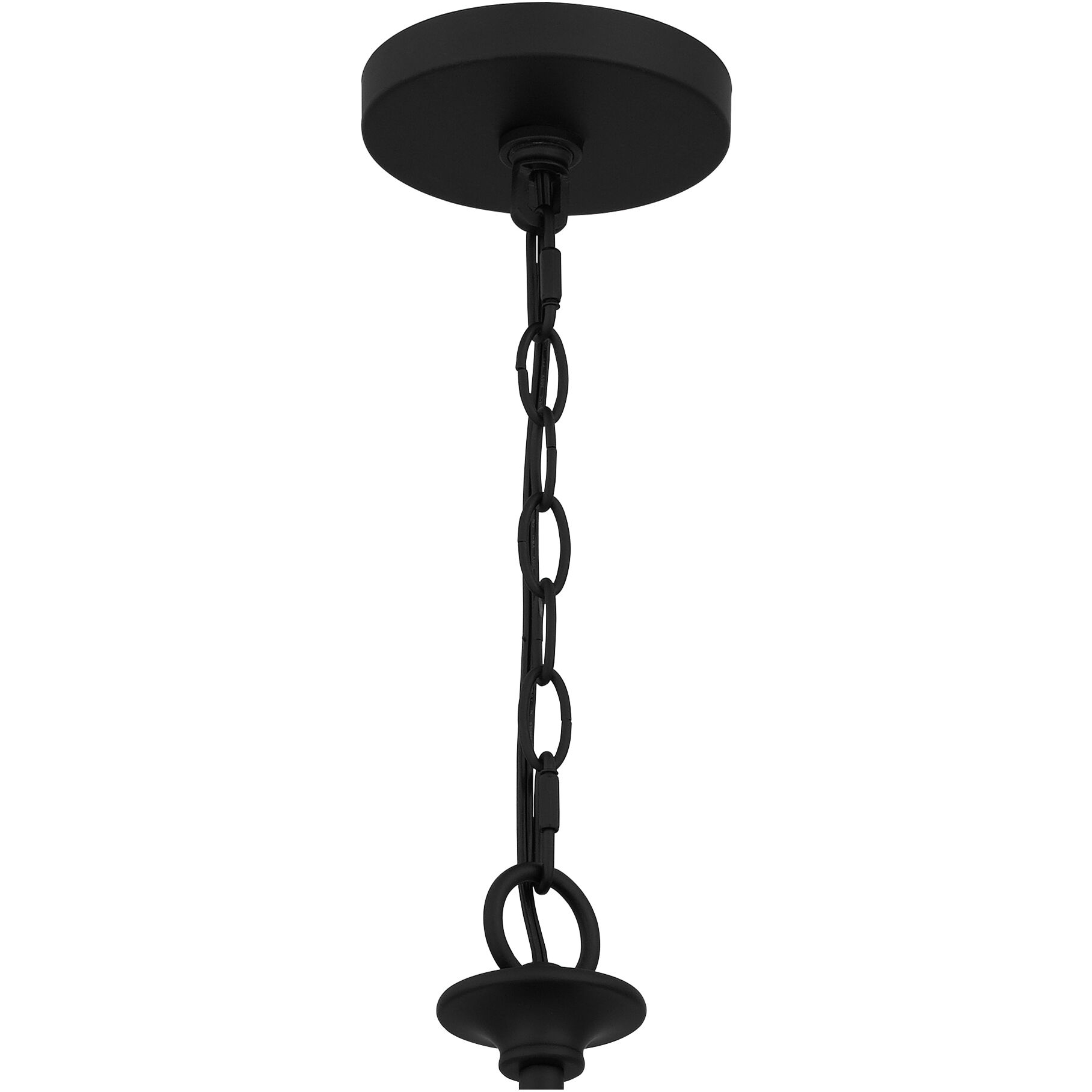 Prescott 9 Light 32 inch Matte Black Chandelier Ceiling Light