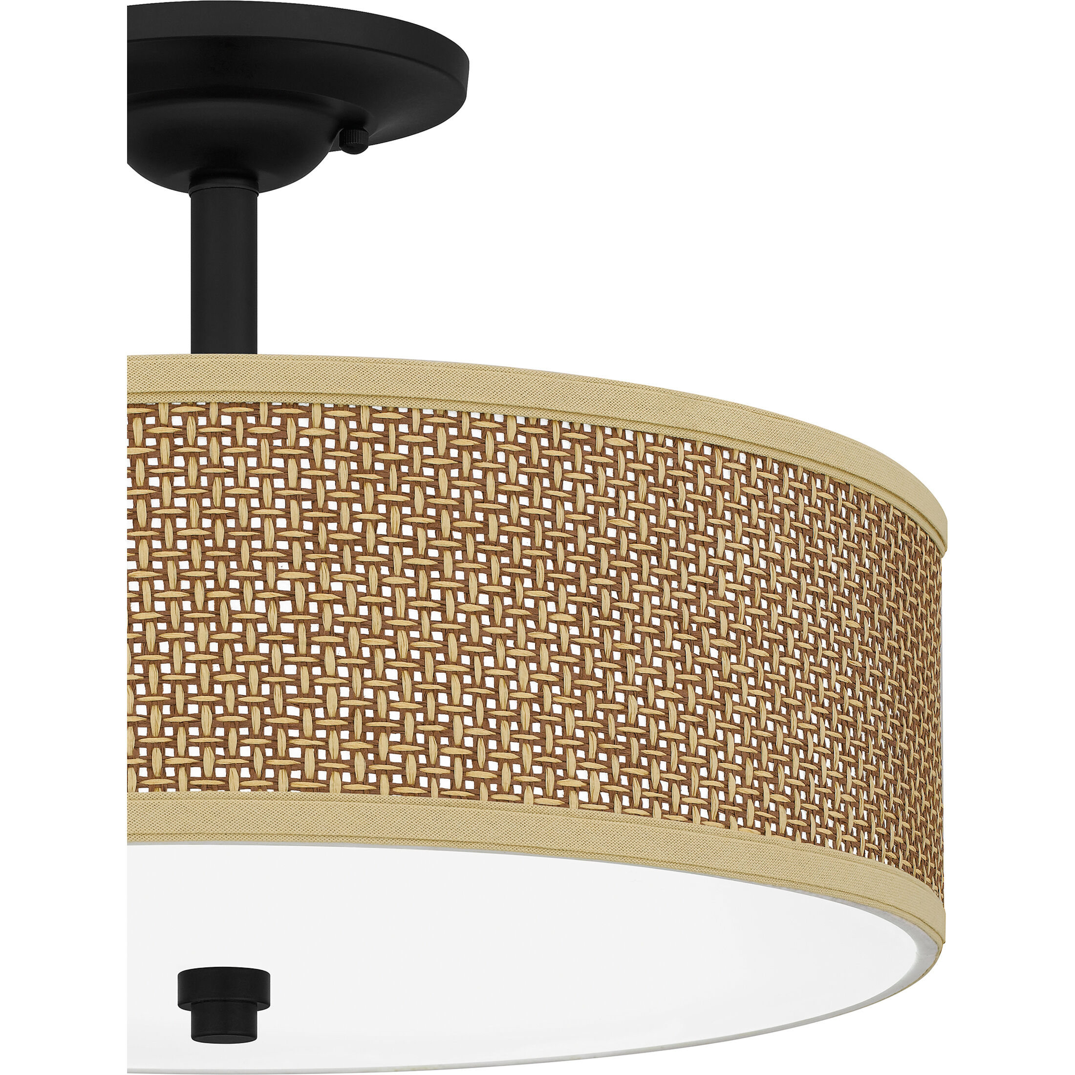 Black flush mount drum light on sale