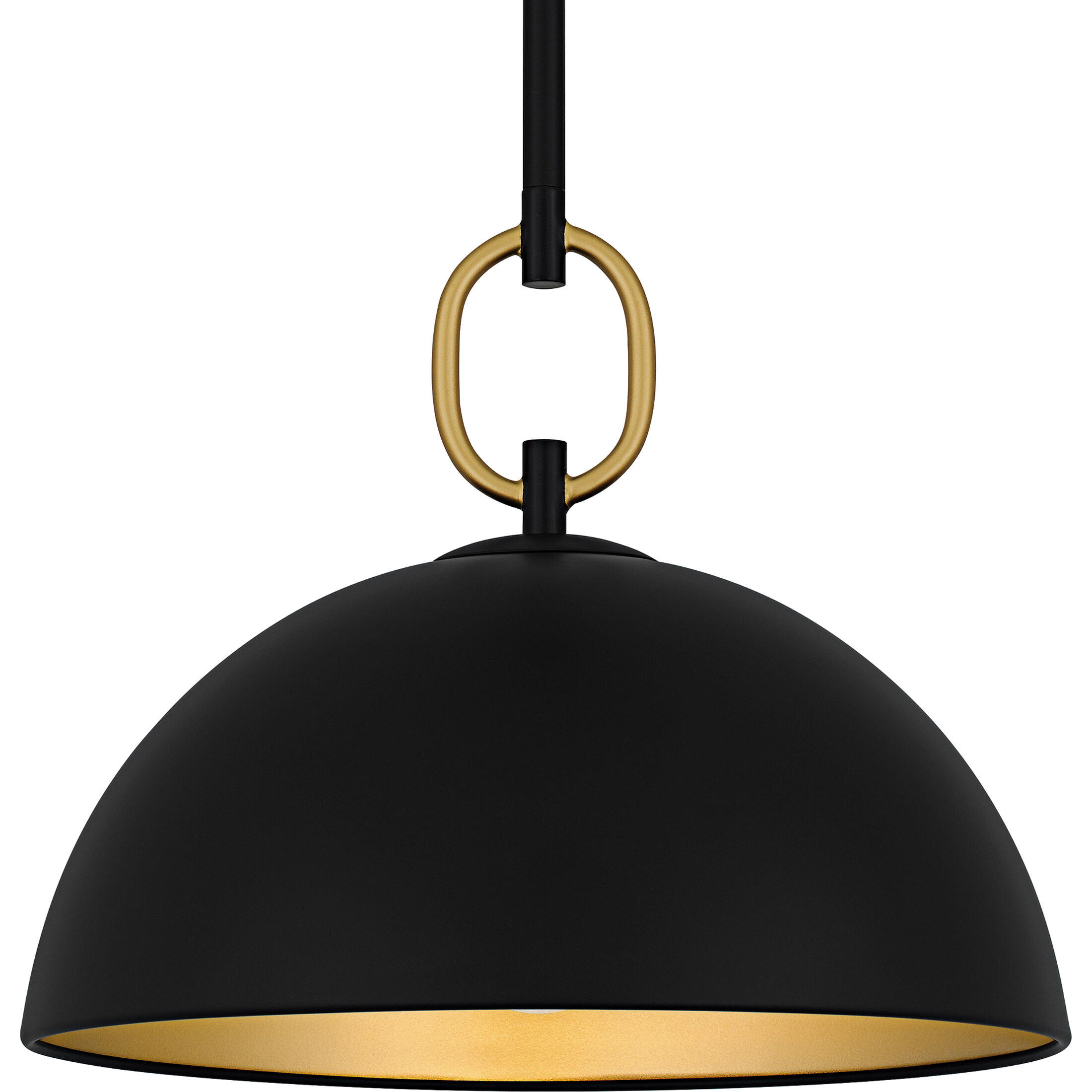 Cleo 1 Light 12 inch Matte Black Pendant Ceiling Light