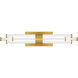 Talbott LED 24 inch Brushed Gold Bath Light Wall Light, Medium