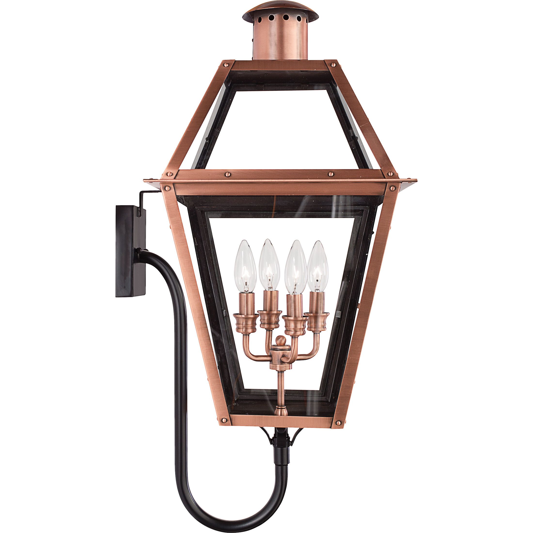 Quoizel Lighting Rue De Royal 4 Light Outdoor Wall Lantern
