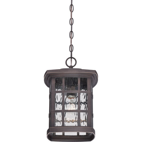 Stonington 1 Light 10 inch Palladian Bronze Outdoor Hanging Lantern