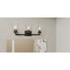 Almany 3 Light 23 inch Matte Black Bath Light Wall Light, Large