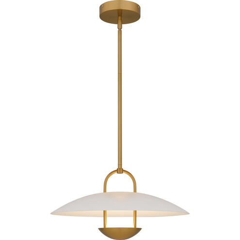 Bingham LED 18 inch Brushed Gold Pendant Ceiling Light, Large