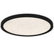 Outskirts LED 20 inch Earth Black Flush Mount Ceiling Light, Large