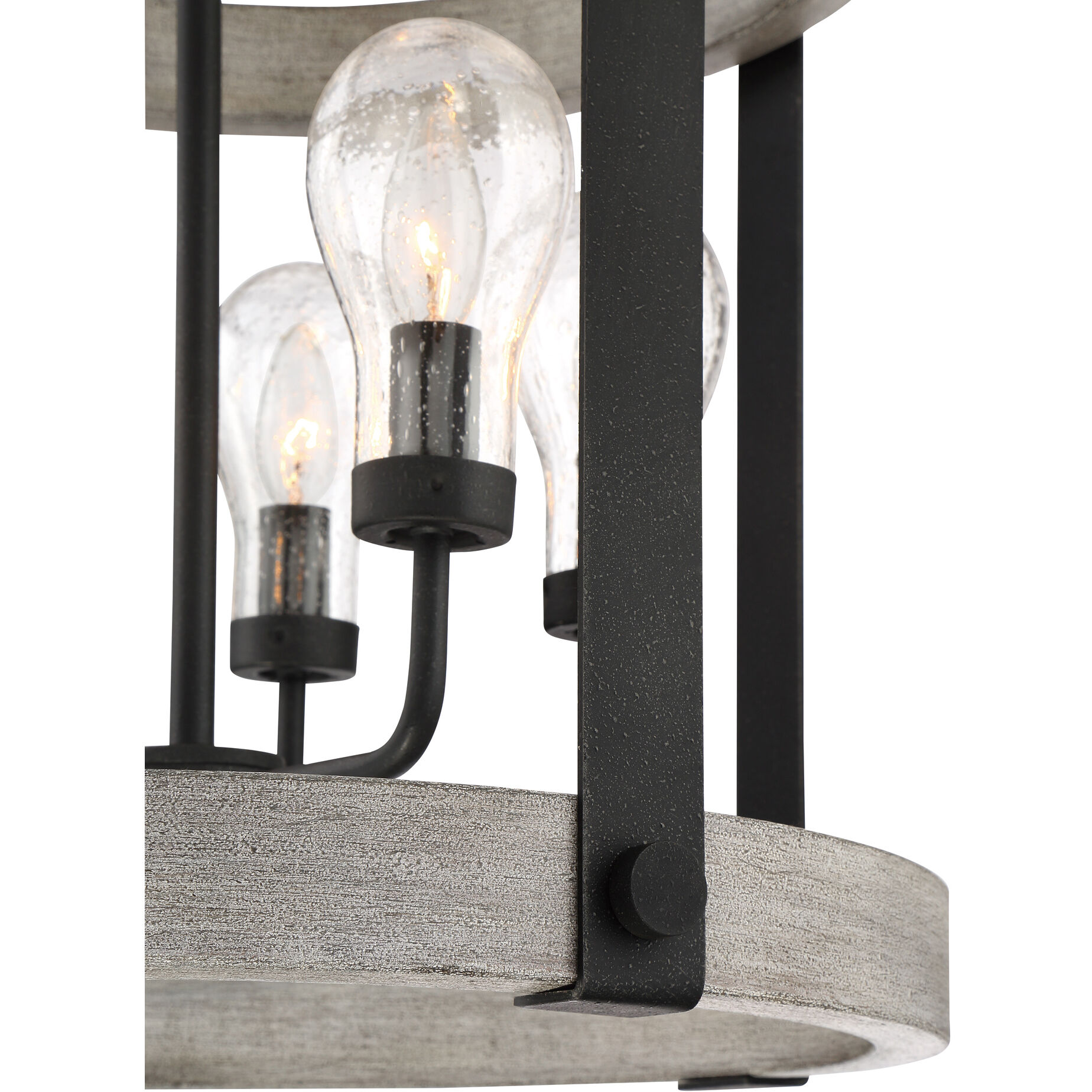 Carlisle 5 Light 21 inch Grey Ash Outdoor Pendant, Outdoor