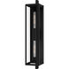 Dale 2 Light 32 inch Matte Black Outdoor Wall Lantern, Extra Large