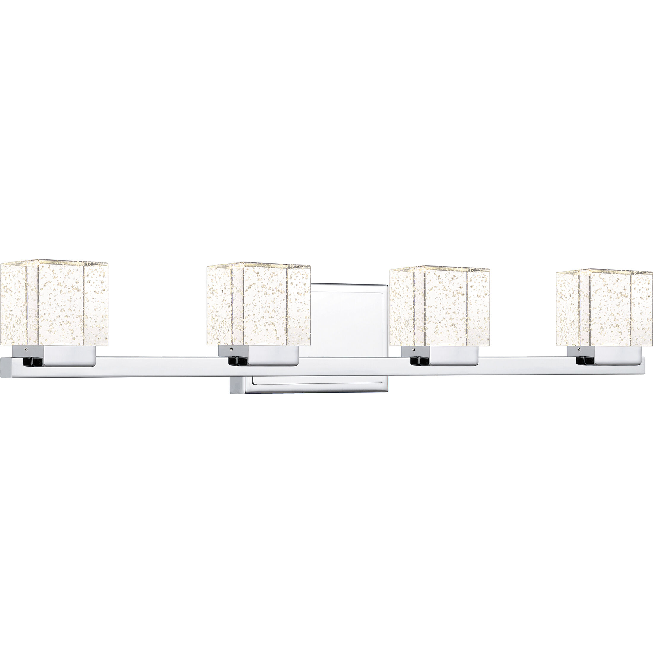 Zola LED 30 inch Polished Chrome Bath Light Wall Light