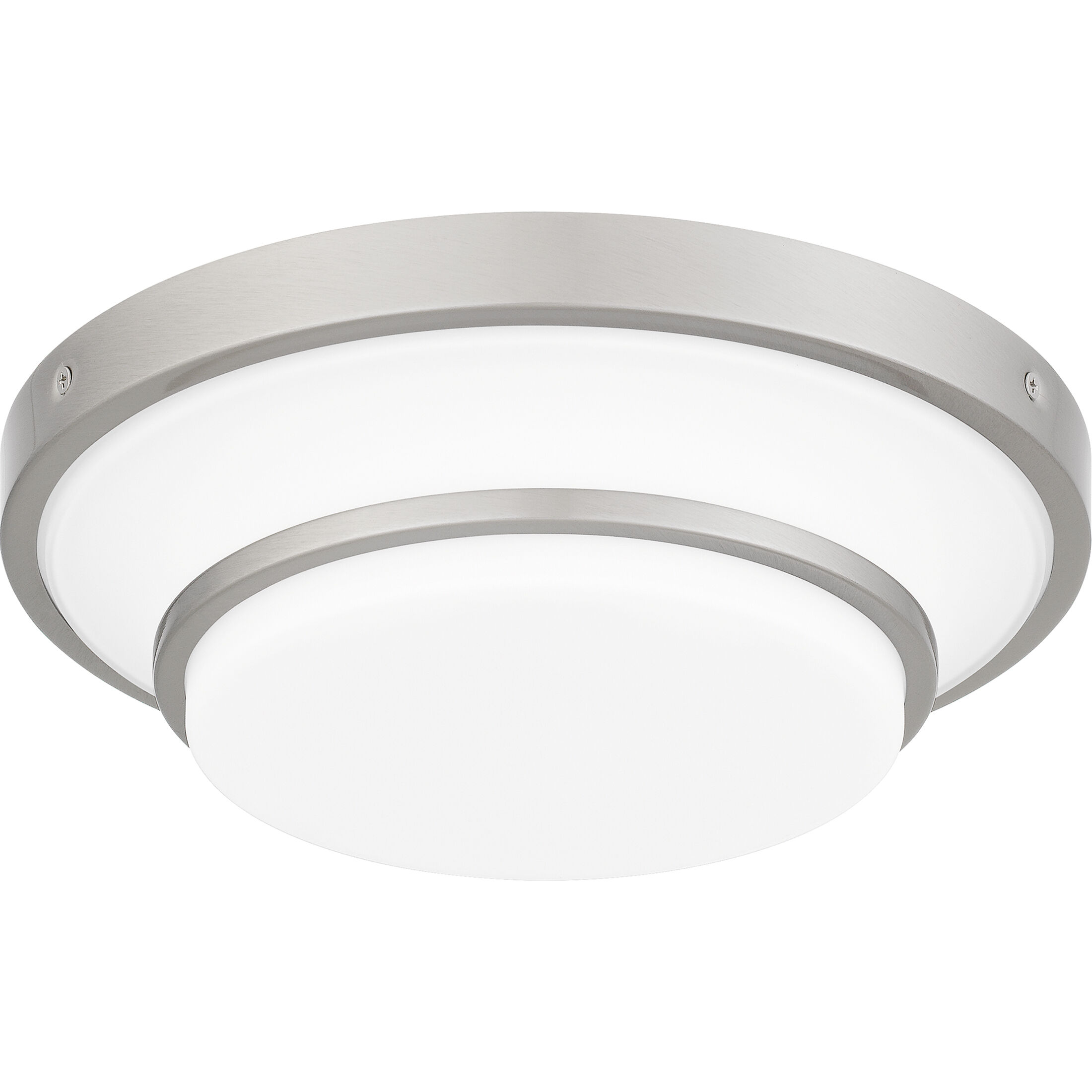 Cromwell 11 inch Brushed Nickel Flush Mount Ceiling Light