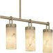 Gianna 6 Light 41 inch Bronze Gold Island Light Ceiling Light
