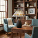 Ayla 22.5 inch 75 watt Matte Black Table Lamp Portable Light