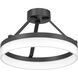 Cohen LED 16 inch Oil Rubbed Bronze Semi-Flush Mount Ceiling Light