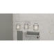 Lucy 3 Light 22 inch Brushed Nickel Bath Light Wall Light, Large