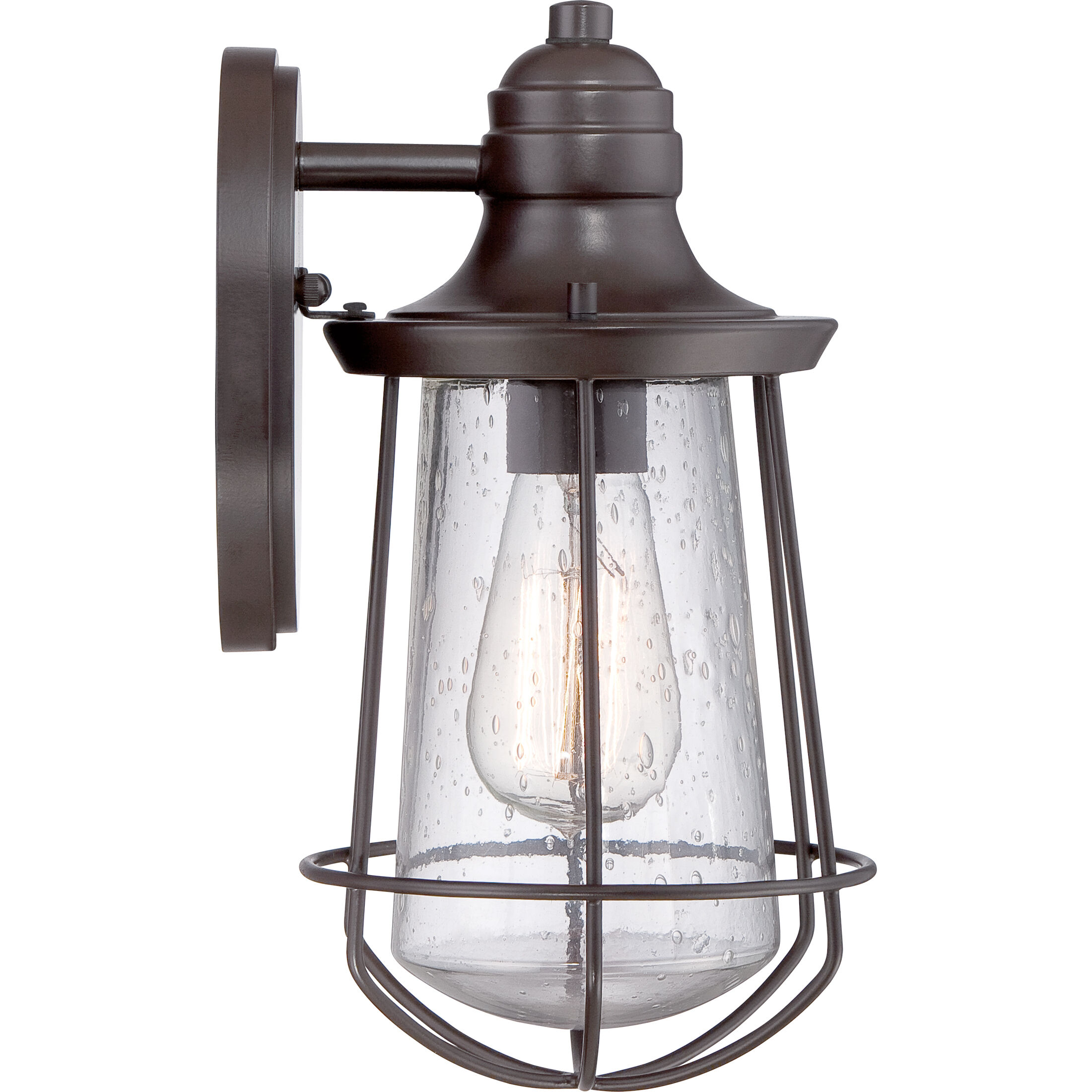 Marine 1 Light 12 inch Western Bronze Outdoor Wall Lantern