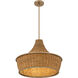 Solebay 3 Light 21.75 inch Bronze Gold Pendant Ceiling Light, Large