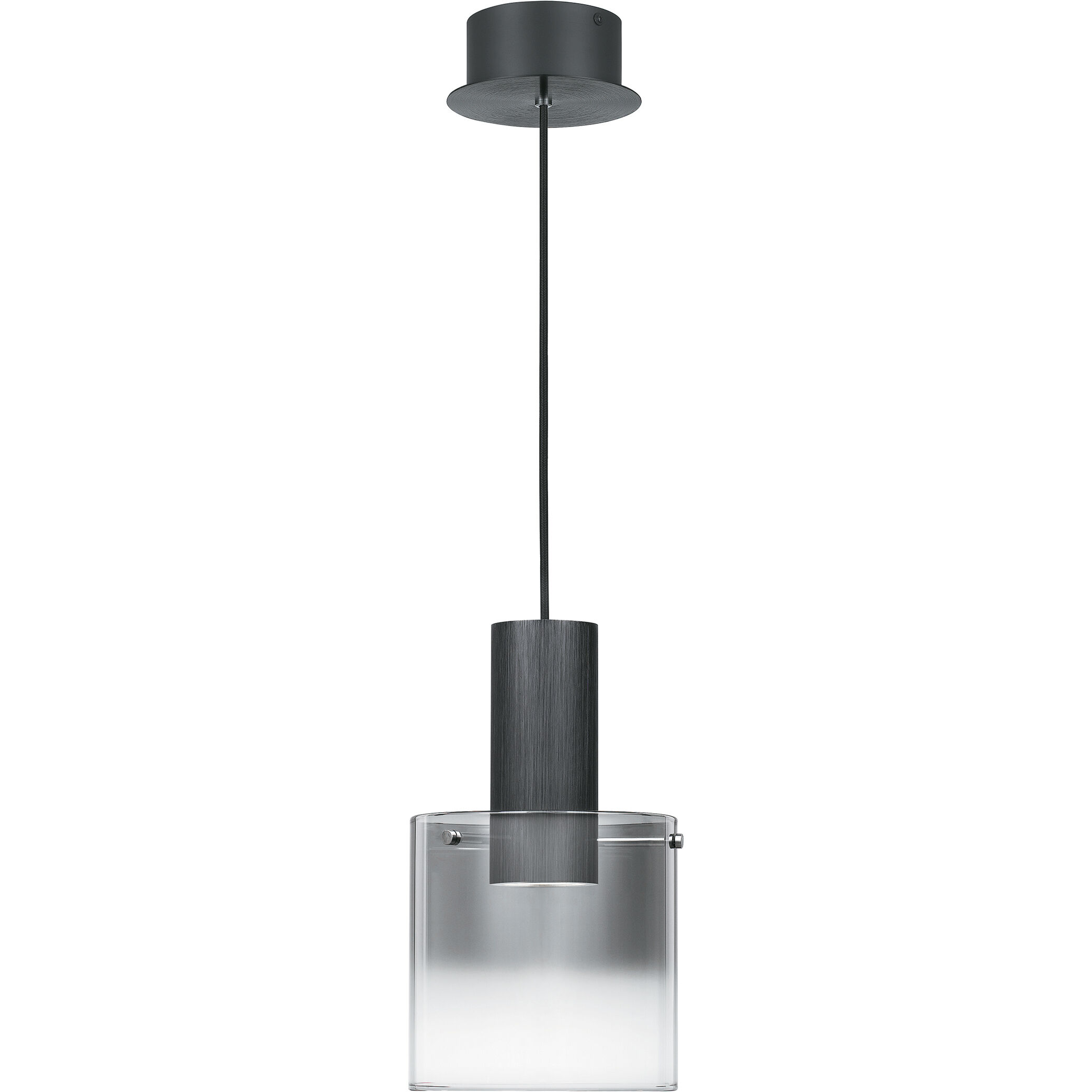 Kilmer LED 8 inch Earth Black Mini Pendant Ceiling Light